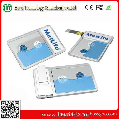 Wholesale Cheap Price Flip Card Type USB Flash Drive 2.0 8GB